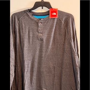 The North face long sleeve Henley T-shirt